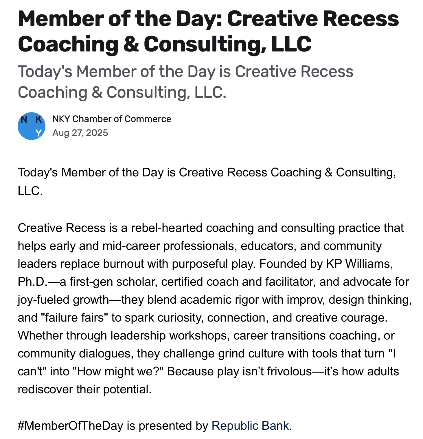 It’s time for Recess: Launch Day Reflections ⏰🚀💬